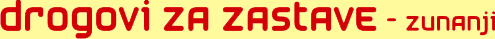 drogovi za zastave zunanji
